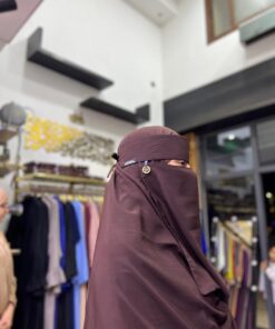 نقاب طبي – Niqab Médical à Voile Long