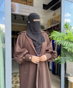 Alternative view of معطف النخوة بثوب التويد المستورد – Manteau « Nakhwa » en tweed importé