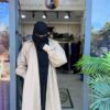معطف النخوة بثوب التويد المستورد – Manteau « Nakhwa » en tweed importé