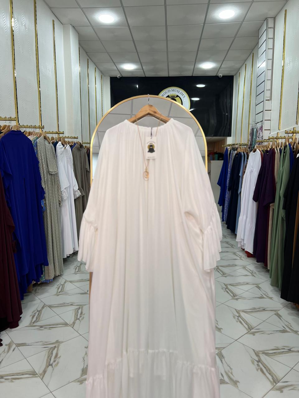 Robe Hijab Maysoun Élégante – Modèle Pudique Chic pour Femme | 350 DH – Image 4