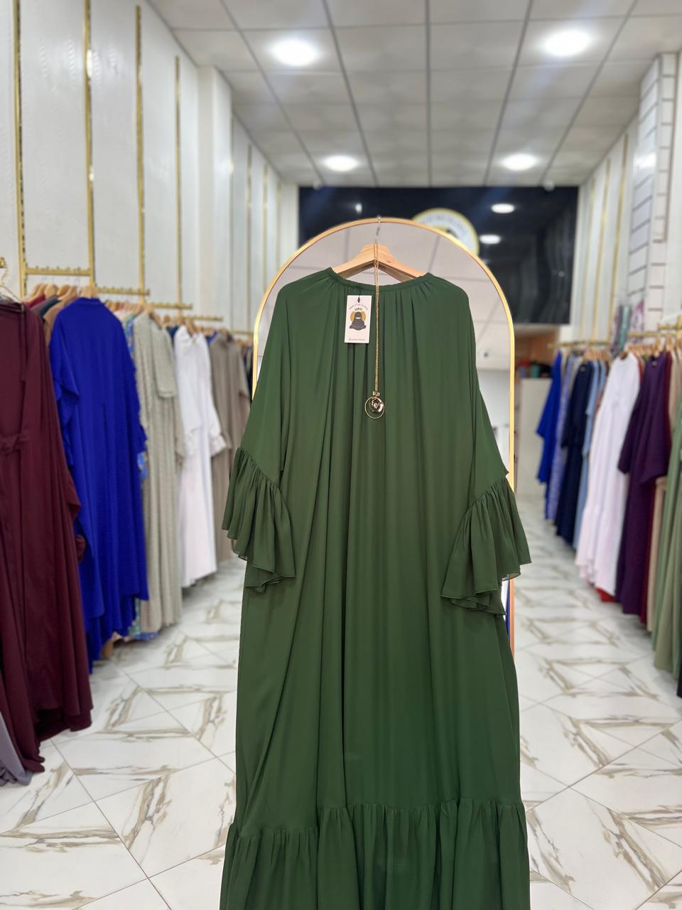 Robe Hijab Maysoun Élégante – Modèle Pudique Chic pour Femme | 350 DH – Image 6