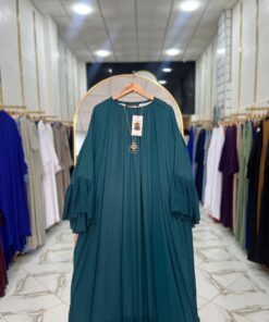 Robe Hijab Maysoun Élégante – Modèle Pudique Chic pour Femme | 350 DH