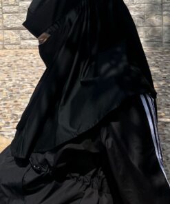 بوركيني الأشرطة الثلاثة | Burkini Trois Bandes – Maillot de Bain Modeste & Tenue Sportive Femme